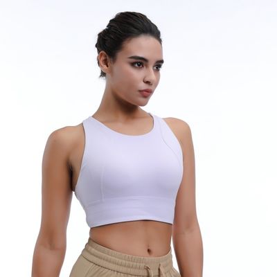 Medium lmpact Breathable Women Tops Fitness Racerback for Comfort