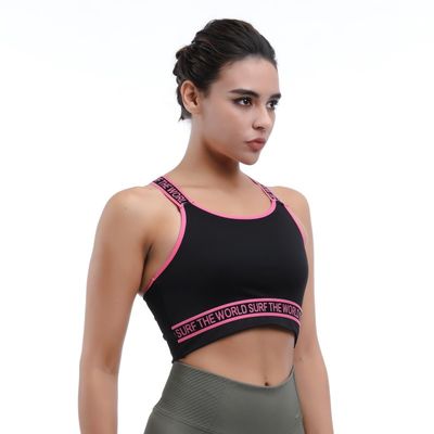 Sustainable High Support Sports Bra For Women Solid Color Regular Size