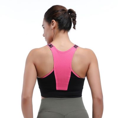 Sustainable High Support Sports Bra For Women Solid Color Regular Size