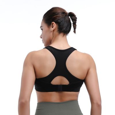 Custom Women Active Wear Sports Bra Wicking &amp; Breathable Workout Top