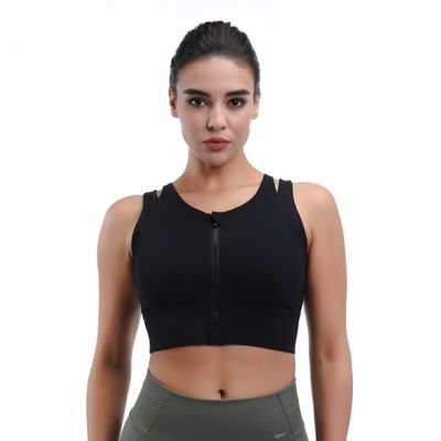 Seamless Racerback Sports Bra Lightweight for Running Cycling &amp; Pilates