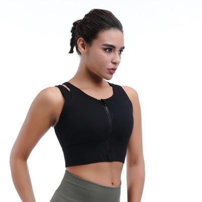 Seamless Racerback Sports Bra Lightweight for Running Cycling &amp; Pilates
