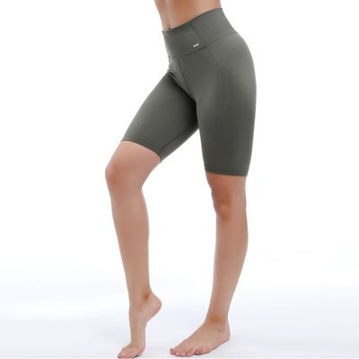 High Waist Yoga Shorts For Women No Side Seams Tummy Control Anti Chafe