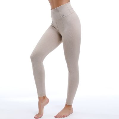 Eco Friendly Yoga Leggings Recycled Materials Odor Resistant For Hot Yoga