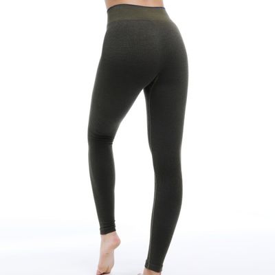 Seamless Workout Leggings Moisture Wicking 4-Way Stretch No See Through