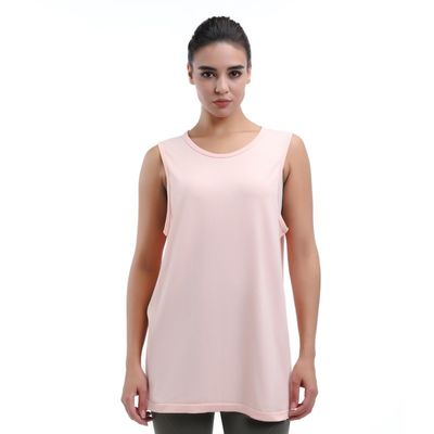 Plus Size Loose Fit Mesh Tank Soft Fabric No Ride Up &amp; Full Coverage For Curvy Figures
